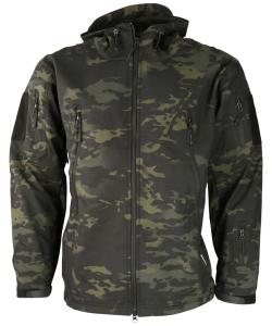 Soft Shell Camo Jacket BTP Black 2